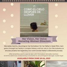 Latin American Cinemateca of Los Angeles Presents The Streaming Of Colombian Film COM