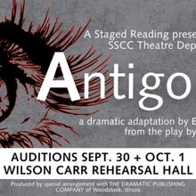 Shelton State to Hold Auditions for ANTIGONE Staged Reading