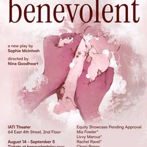 BENEVOLENT to Make World Premiere With Good Apples Collective at IATI Theater Photo