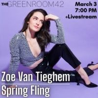 7 Videos To Get Us Jazzed For Zoë Van Tieghem In SPRING FLING at The Green Room 42…