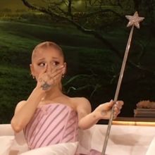 Video: WICKED Star Ariana Grande Surprised With Original 'Glinda' Wand On THE DREW BA