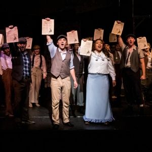Review: NEWSIES- THE MUSICAL at DreamWrights Playhouse
