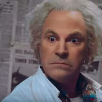 VIDEO: Christopher Lloyd Meets Roger Bart as Dr. Emmett L. Brown in New BACK TO THE… Video