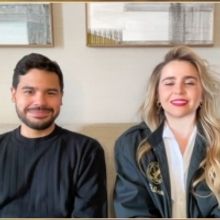 Video: Mae Whitman & Carlos Valdes on Starring in UP HERE on Hulu