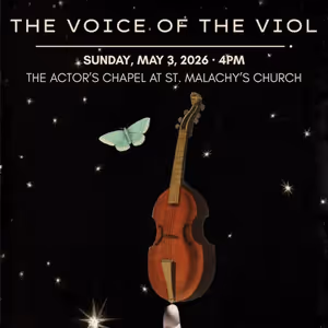 Parthenia Viol Consort to Present THE VOICE OF THE VIOL at The Actor's Chapel