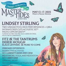 Lindsey Stirling and Sixthman Set 'Master of Tides Cruise'