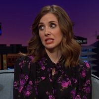 VIDEO: Alison Brie Says She Fainted At A Beastie Boys Show on THE LATE LATE SHOW