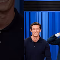 Callum Turner Teaches Jimmy Fallon a Pizza Dough Toss on THE TONIGHT SHOW