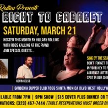 Hillary Rollins Presents The Right To Cabaret At The Gardenia Supper Club