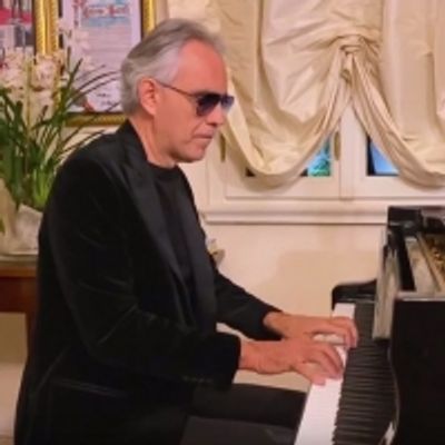 VIDEO: Andrea Bocelli Performs 'Con te partiro' on James Corden's HOMEFEST