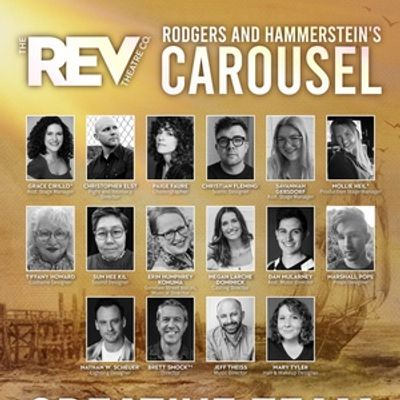 Full Cast Set for Zachary James-Led CAROUSEL  at The REV