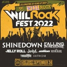 FM Entertainment & Impact Fuel Room Announce 95 WIIL Rock Fest Lineup