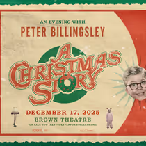 AN EVENING WITH PETER BILLINGSLEY AND A CHRISTMAS STORY is Coming to Kentucky Performing Arts