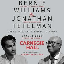 Jonathan Tetelman And Bernie Williams to Headline Carnegie Hall Concert