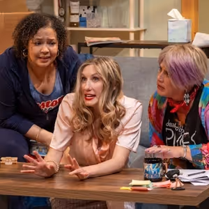 Review: The Outrageous Adult Comedy MYTH OF THE OSTRICH is Brimming with a Bevy of Belly Laughs