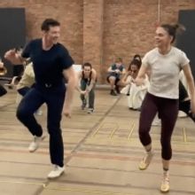 VIDEO: Hugh Jackman and Sutton Foster Tap Dance in New Rehearsal Clip From THE MUSIC