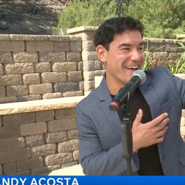 Video: FELLOW TRAVELERS Tenor Andy Acosta Performs Aria on Fox San Diego Photo
