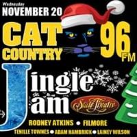 Cat Country 96 Jingle Jam Announces Lineup, Featuring Rodney Atkins, Filmore…