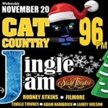 Cat Country 96 Jingle Jam Announces Lineup, Featuring Rodney Atkins, Filmore, Tenille