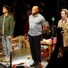 Photo: Laurence Fishburne and Sam Rockwell Visit LITTLE SHOP OF HORRORS