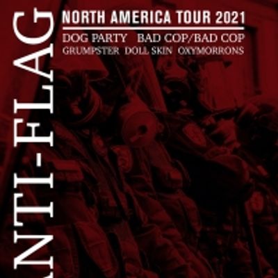Anti-Flag Announce Fall 2021 Tour Plans