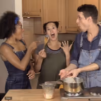 Backstage Bite with Katie Lynch: CURSED CHILD's Matt Mueller and Nadia Brown Make… Video