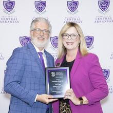 Amanda Horton Honored at University of Central Arkansas in Conway
