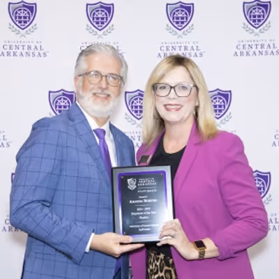 Amanda Horton Honored at University of Central Arkansas in Conway