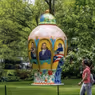 Artist Roberto Lugo Brings Lin-Manuel Miranda Painting to NYC Park