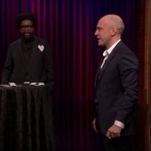 VIDEO: Derren Brown Plays Magical Version of 'Guess Who?' with Jimmy Fallon, Questlov