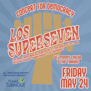 Los Super Seven to Headline Benefit Concert in Austin Next Week
