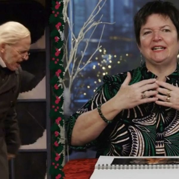 VIDEO: Watch Jessica Thebus Relive Top 3 Moments of A CHRISTMAS CAROL at Goodman Theatre - Chicago Theater Video