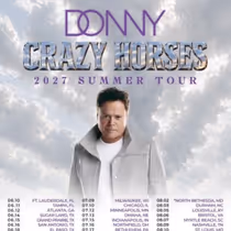 Donny Osmond to Bring CRAZY HORSES Tour to Smart Financial Centre in June 2027
