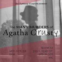 Immersive Murder Mystery THE MANY MURDERS OF AGATHA CRUSTY To Play Room 52