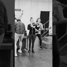 Video: Behind the Scenes of Once Rehearsal