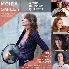 Moira Smiley and The Rhizome String Quartet To Introduce 'The Rhizome Project' Album 