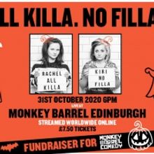 Monkey Barrel Comedy Announces ALL KILLA NO FILLA Fundraiser
