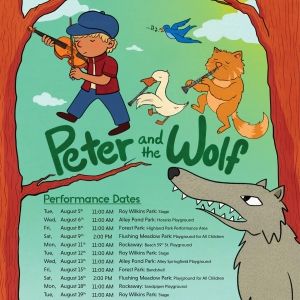 Queens College and NYC Parks to Present Free Outdoor Performances of PETER AND THE…