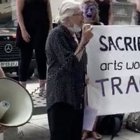 VIDEO: Vanessa Redgrave Speaks Out at Protest Against Job Cuts at the Southbank…