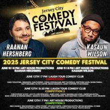 Raanan Hershberg and Kasaun Wilson To Headline 2025 JERSEY CITY COMEDY FESTIVAL