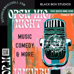 Join Black Box Studios and Liberty Arts for Open Mic Night at Debonair Music Hall