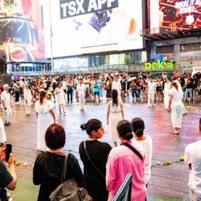 UNFORGOTTEN: BUTOH FOR 9/11 to Return to Times Square, Presented by Vangeline Theater