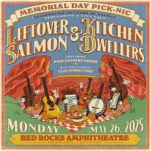 Leftover Salmon & Kitchen Dwellers to Host 2025 'Memorial Day Pick-Nic'
