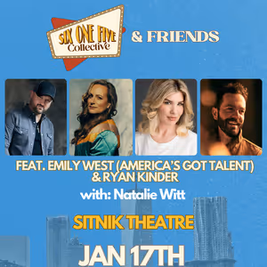 Six One Five Collective Will Perform At Centenary Stage Company’s WINTER THAW Music…