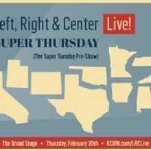 Tickets On Sale Now For KCRW's LEFT, RIGHT, & CENTER LIVE! At The Broad Stage
