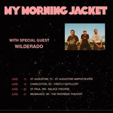 Wilderado to Join My Morning Jacket for June Shows