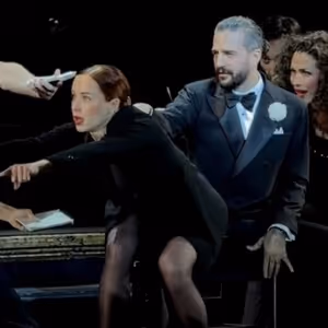 Video: Mark Ballas & Whitney Leavitt Perform 'We Both Reached For the Gun' in CHICAGO