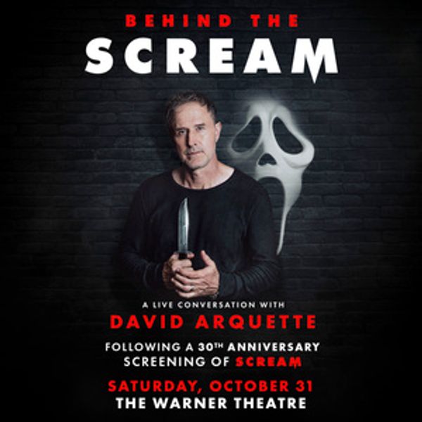 SCREAM Anniversary Screening to Feature David Arquette at Warner Theatre Photo