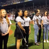 VIDEO: The Queens of SIX Perform the National Anthem at Fenway Park Video