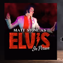 See Matt Stone as Elvis at The Belle Theatre in March